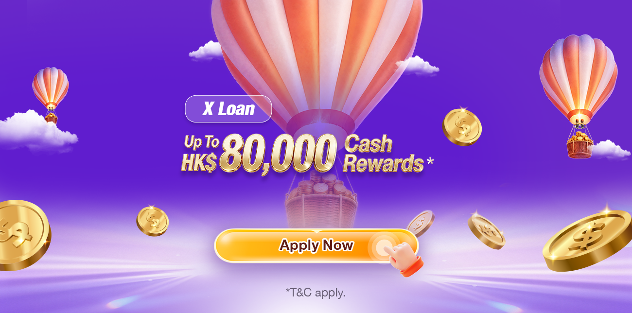 【X Loan Welcome Offer】New customers who first apply for X Loan through the X Wallet App,Get up to $80,000 Cash Rewards!